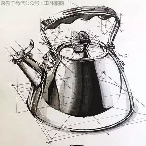 产品设计手绘表达技巧 2